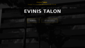 What Evinistalon.com website looked like in 2017 (6 years ago)