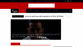 What Elrinconvallenato.com website looked like in 2017 (6 years ago)