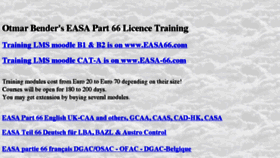 What Easa-66.eu website looked like in 2017 (6 years ago)