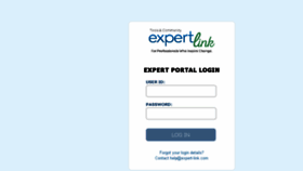 What Expert-link.com website looked like in 2017 (6 years ago)