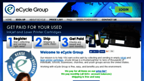 What Ecyclegroup.com website looked like in 2017 (6 years ago)