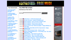 What Electrofresh.com website looked like in 2017 (6 years ago)