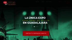 What Expomundojoven.com website looked like in 2017 (6 years ago)