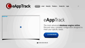 What Eapptrack.com website looked like in 2017 (6 years ago)