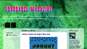 What Eurodancemag.blogspot.com website looked like in 2017 (6 years ago)