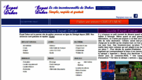 What Expatdakar.org website looked like in 2017 (6 years ago)