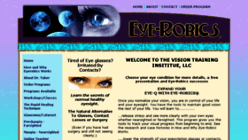 What Eyerobics.net website looked like in 2017 (6 years ago)