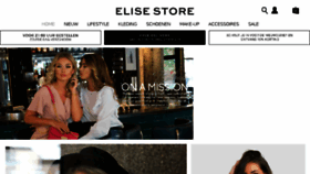 What Elisestore.nl website looked like in 2017 (6 years ago)