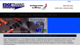 What Edgetrainingsystems.com website looked like in 2017 (6 years ago)