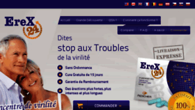 What Erex24.fr website looked like in 2017 (6 years ago)