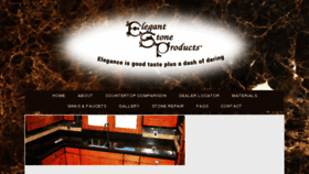 What Elegantstoneproducts.com website looked like in 2017 (6 years ago)