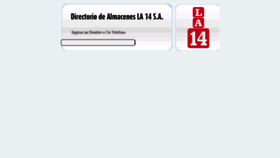 What Extensiones.la14.com website looked like in 2017 (6 years ago)