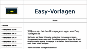 What Easy-vorlagen.de website looked like in 2017 (6 years ago)