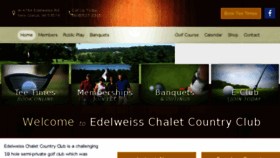 What Edelweissccc.com website looked like in 2017 (6 years ago)