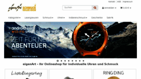 What Eigenart-online.de website looked like in 2017 (6 years ago)