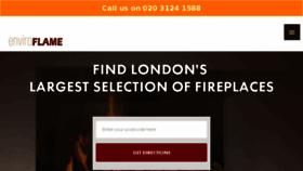 What Enviro-flame.co.uk website looked like in 2017 (6 years ago)