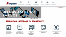 What Empresa1.com.br website looked like in 2017 (9 years ago)