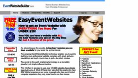 What Eventwebsitebuilder.com website looked like in 2017 (6 years ago)