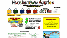What Englishtownauction.com website looked like in 2017 (6 years ago)