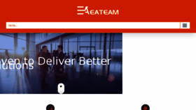 What Eateam.com website looked like in 2017 (6 years ago)