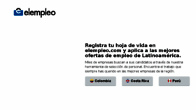 What Elempleo.com.co website looked like in 2017 (6 years ago)