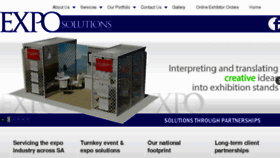 What Exposolutions.co.za website looked like in 2017 (6 years ago)