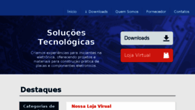 What Eletrojota.com.br website looked like in 2017 (6 years ago)
