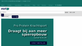 What Eiwitpoeder.nl website looked like in 2017 (6 years ago)
