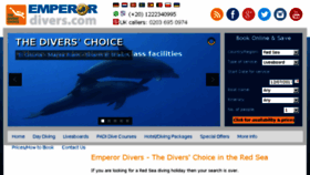 What Emperordivers.com website looked like in 2017 (6 years ago)