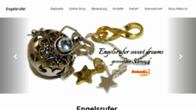 What Engelsrufer.com website looked like in 2017 (6 years ago)