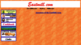 What Eastmill.com website looked like in 2017 (6 years ago)