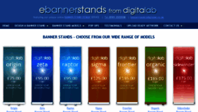 What Ebannerstands.co.uk website looked like in 2017 (6 years ago)