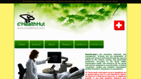What Ehealthhut.com website looked like in 2017 (6 years ago)