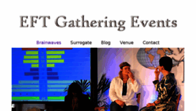 What Eftevents.com website looked like in 2017 (7 years ago)