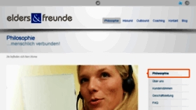 What Eldersundfreun.de website looked like in 2017 (6 years ago)