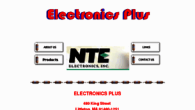 What Electronicsplus.com website looked like in 2017 (6 years ago)