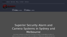 What Elementsecurity.com.au website looked like in 2017 (6 years ago)