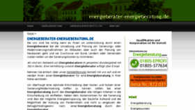 What Energieberater-energieberatung.de website looked like in 2017 (6 years ago)