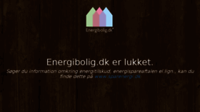 What Energibolig.dk website looked like in 2017 (6 years ago)