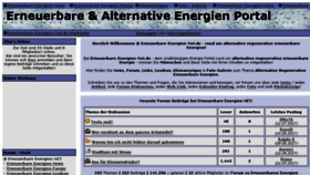 What Erneuerbare-energien-net.de website looked like in 2017 (6 years ago)