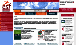 What Esf-editeur.fr website looked like in 2017 (6 years ago)