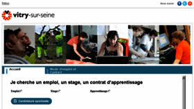 What Emploi.vitry94.fr website looked like in 2017 (6 years ago)