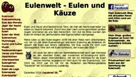 What Eulenwelt.de website looked like in 2017 (6 years ago)