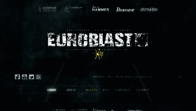 What Euroblast.net website looked like in 2017 (6 years ago)