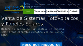What Energia-solar.com.mx website looked like in 2017 (6 years ago)