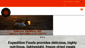 What Expeditionfoods.com website looked like in 2017 (6 years ago)