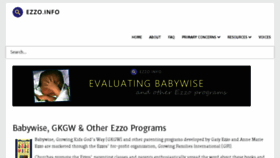 What Ezzo.info website looked like in 2017 (6 years ago)