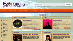 What Ezoterika.cz website looked like in 2017 (6 years ago)