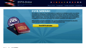 What Esta-online.us.com website looked like in 2017 (6 years ago)