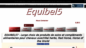 What Equibel57.fr website looked like in 2017 (6 years ago)